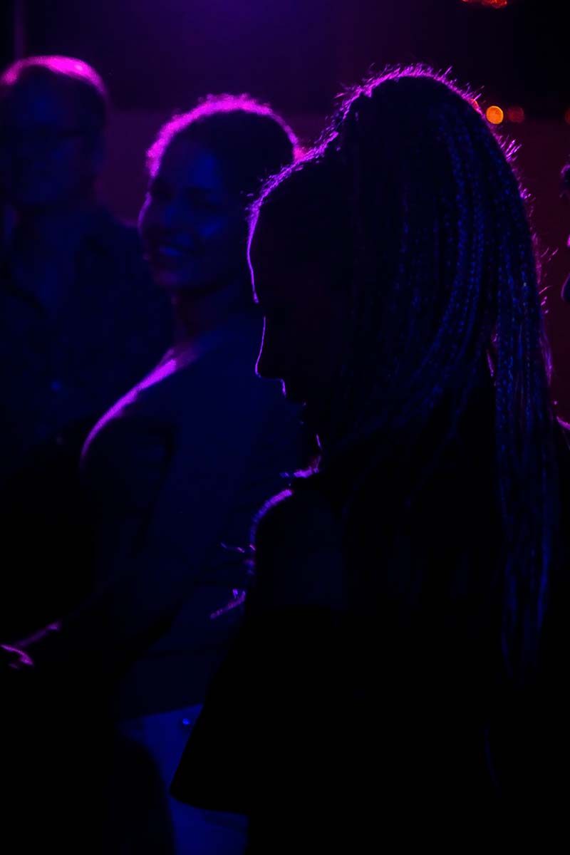 Stimmungsvolle Tanzfläche bei der Pin-Up Dance Night
